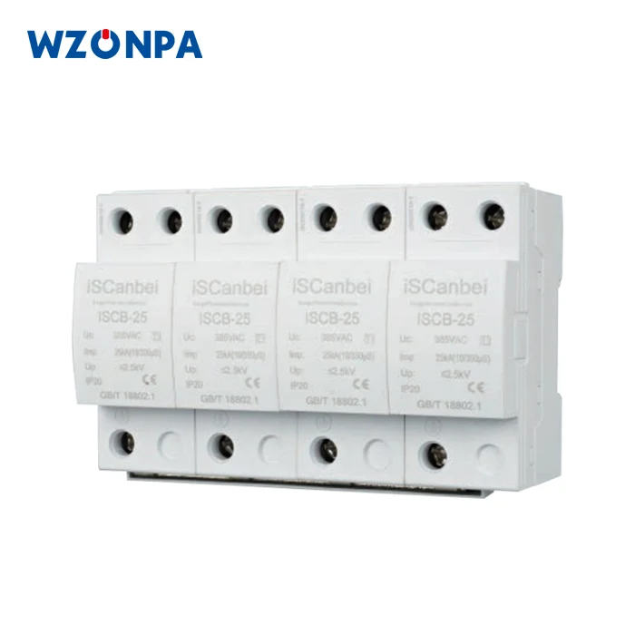 Urządzenie przeciwprzepięciowe SPD typu 1 15KA 25KA 50KA